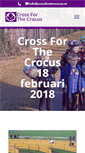 Mobile Screenshot of crossforthecrocus.nl